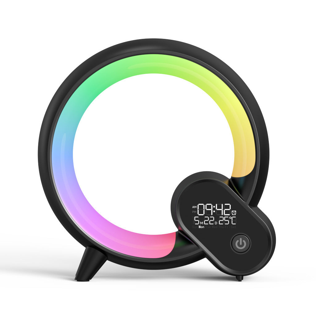 Creative Q Light Analog Sunrise Digital Display Alarm Clock Cartshub