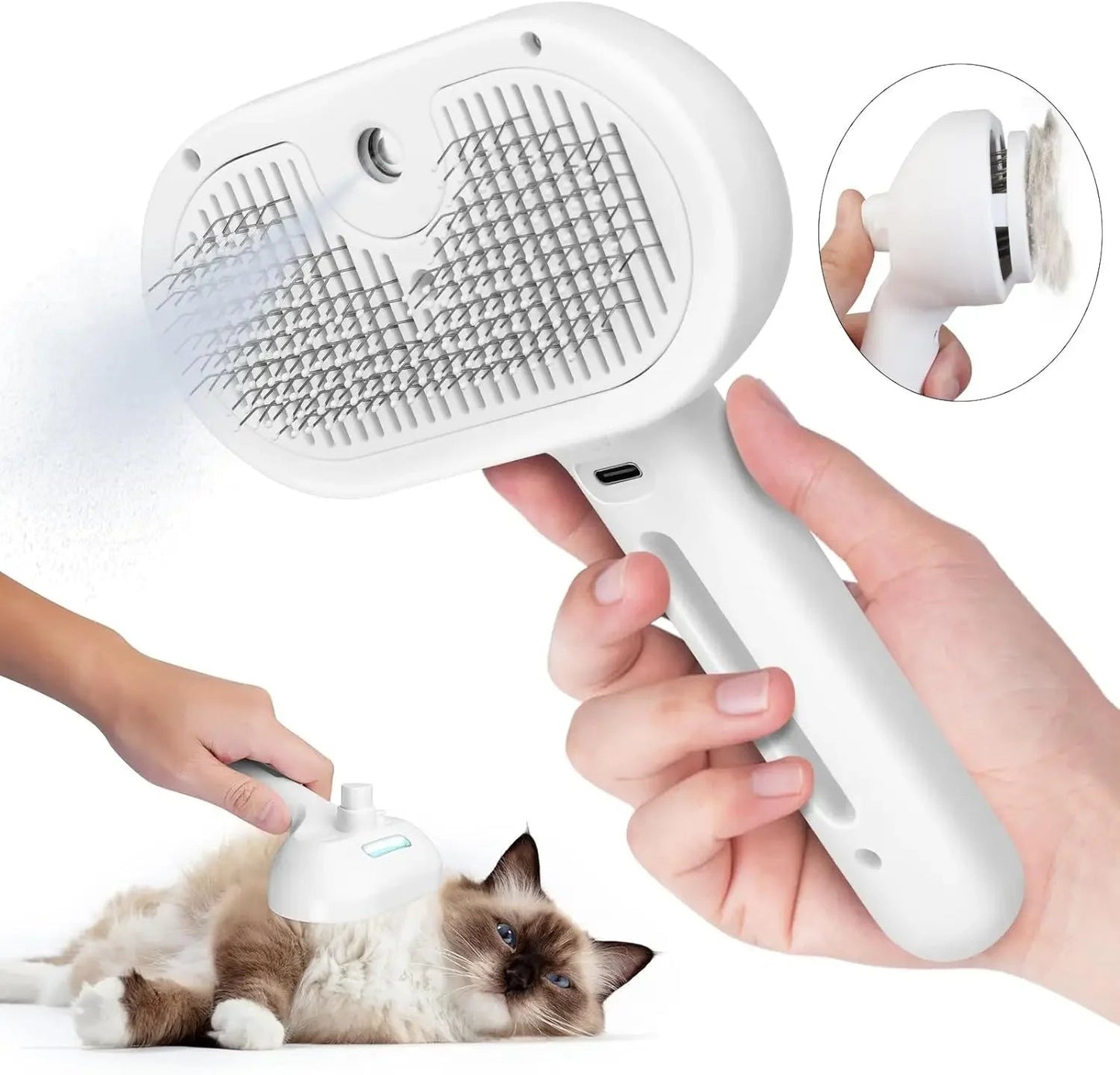 Pets Spray Hair Comb Pet Hair Remover Cleaning Brush Cartshub