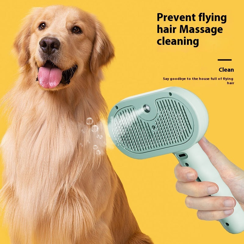 Pets Spray Hair Comb Pet Hair Remover Cleaning Brush - CartsHub