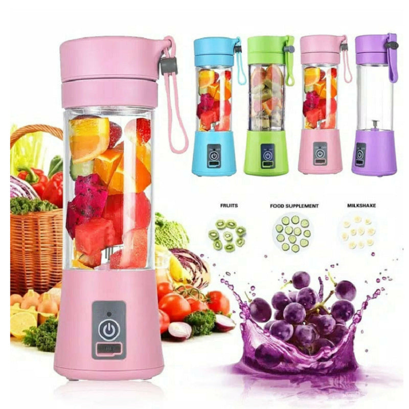 Portable Blender With USB Rechargeable Mini Kitchen Fruit Juice Mixer Cartshub