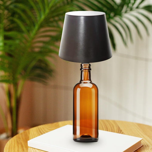 Led Creative Wine Headlight Charging Dimming Wine Bottle Table Lamp Cartshub
