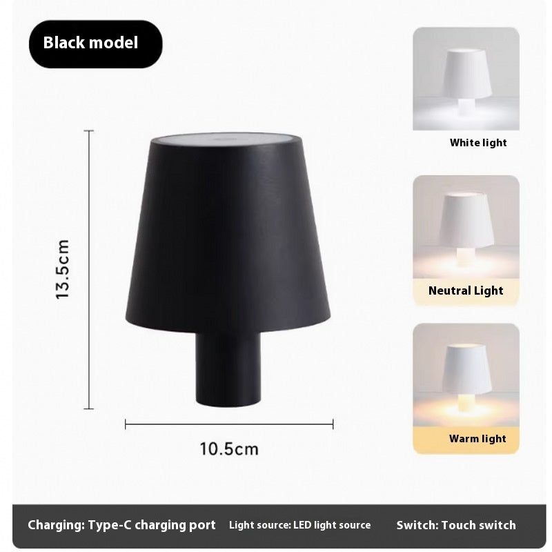 Led Creative Wine Headlight Charging Dimming Wine Bottle Table Lamp Cartshub