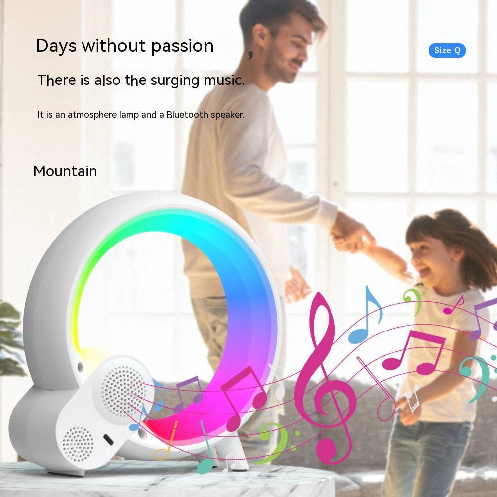 Creative Q Light Analog Sunrise Digital Display Alarm Clock Cartshub