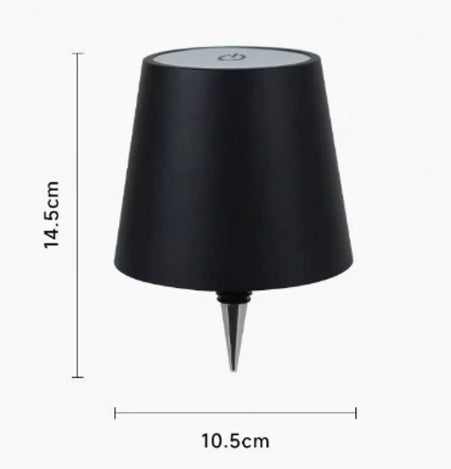 Led Creative Wine Headlight Charging Dimming Wine Bottle Table Lamp Cartshub