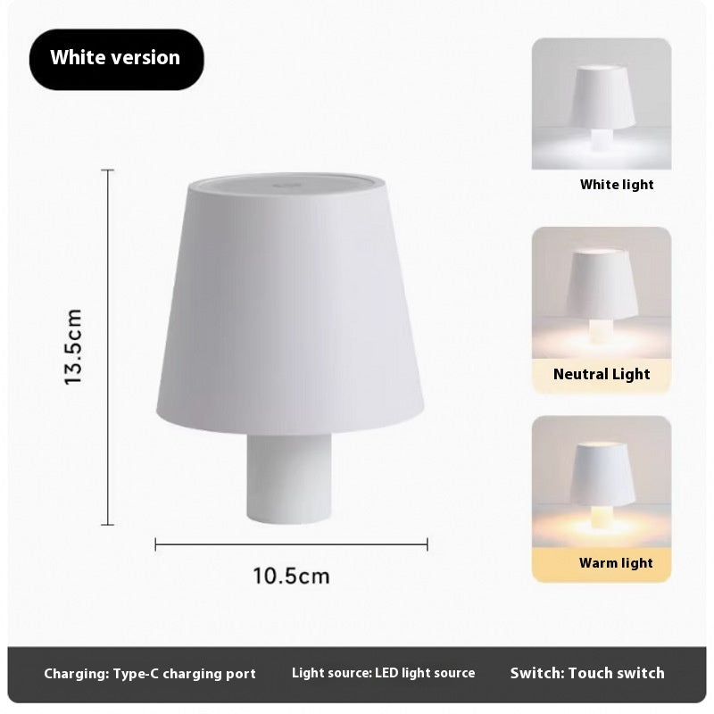 Led Creative Wine Headlight Charging Dimming Wine Bottle Table Lamp Cartshub